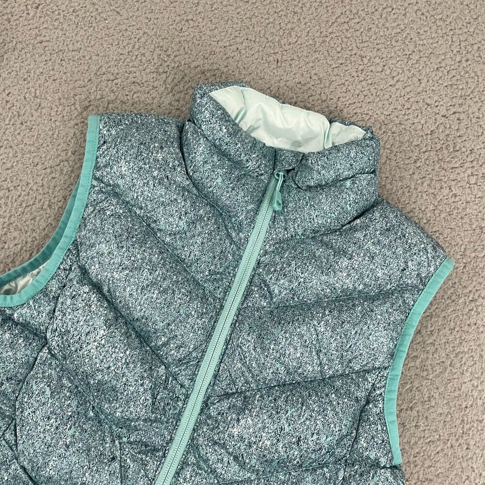 Mountain Hardwear Q-Shield 650 Vest Women XS Blue Duck Down Puffer Full Zip - Picture 3 of 10